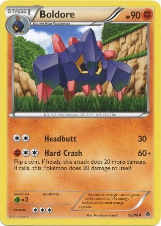 Boldore - 52/98 - Uncommon
