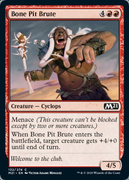 Bone Pit Brute - 132/274 - Common