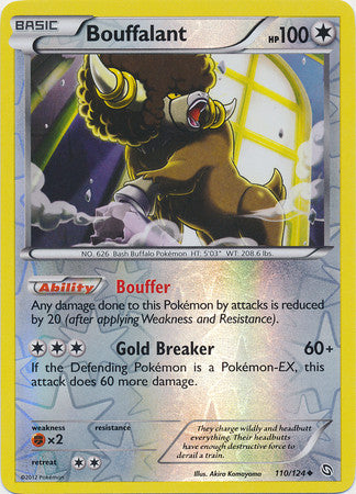 Bouffalant - 110/124 - Uncommon Reverse Holo