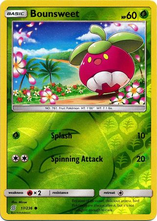 Bounsweet - 17/236 - Common Reverse Holo