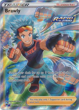 Brawly Full Art - 188/198 - Ultra Rare