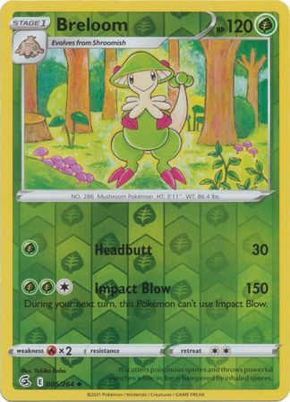 Breloom - 5/264 - Uncommon Reverse Holo
