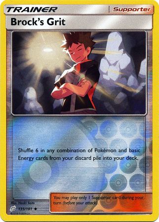 Brock's Grit - 135/181 - Uncommon Reverse Holo