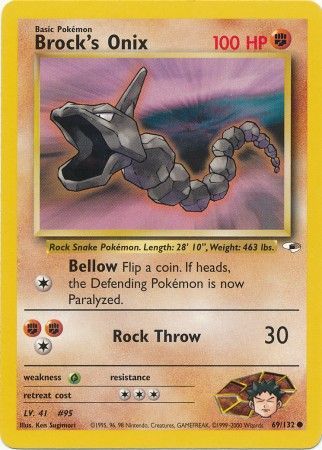 Brock's Onix- 69/132 - Common