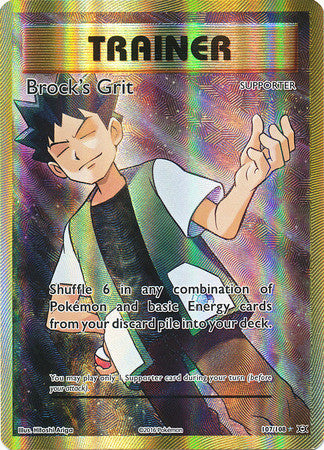 Brock's Grit Full Art - 107/108 - Ultra Rare