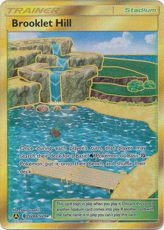 Brooklet Hill Full Art - SV88/SV94 Shiny Rare