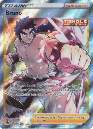 Bruno Full Art - 158/163 - Ultra Rare