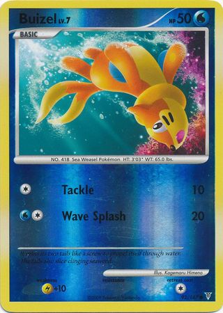 Buizel - 92/147 - Common Reverse Holo