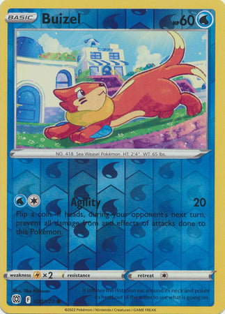 Buizel - 38/172 - Common Reverse Holo