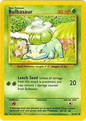 Bulbasaur - 44/102 - Common - Heavily Played