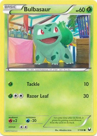 Bulbasaur - 1/108 - Common