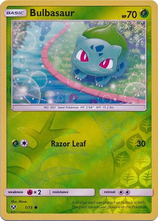 Bulbasaur - 1/73 - Common Reverse Holo