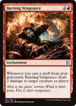 Burning Vengeance - 121/249 - Uncommon