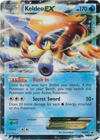 Keldeo Ex - BW61 - Promo
