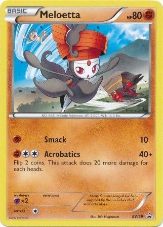 Meloetta - BW69 - Promo