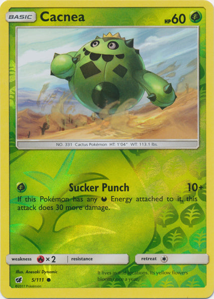 Cacnea - 5/111 - Common Reverse Holo