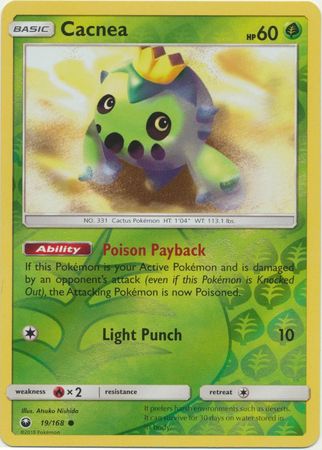 Cacturne - 20/168 - Uncommon Reverse Holo