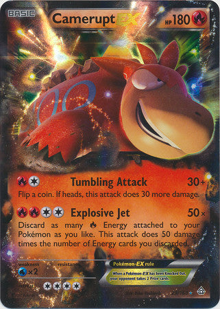 Camerupt Ex - 29/160 - Ultra Rare