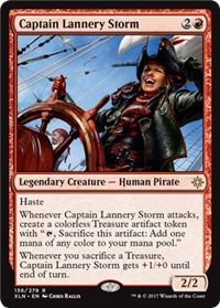 Captain Lannery Storm - 136/279 - Rare