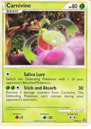Carnivine - 16/102 - Rare