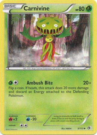 Carnivine - 5/113 - Uncommon