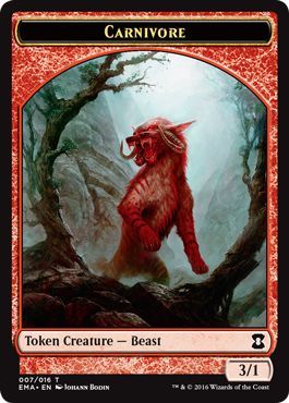 Carnivore - 007/016 - Token Creature
