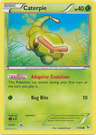 Caterpie - 1/106 - Common