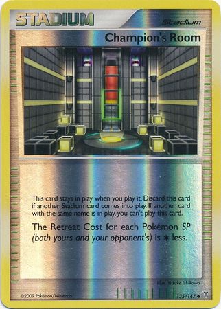 Champion's Room - 135/147 - Uncommon Reverse Holo
