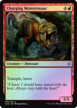 Charging Monstrosaur - 138/279 - Uncommon FOIL
