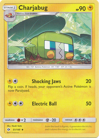 Charjabug - 51/149 - Uncommon