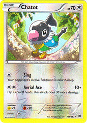 Chatot - 128/162 - Rare Reverse Holo