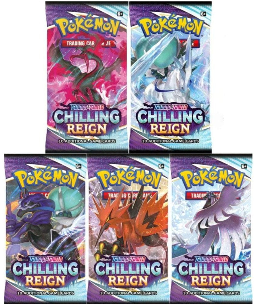 Chilling Reign Booster Pack Art Set
