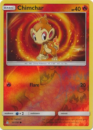Chimchar - 20/156 - Common Reverse Holo