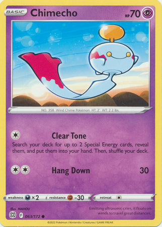 Chimecho - 63/172 - Common