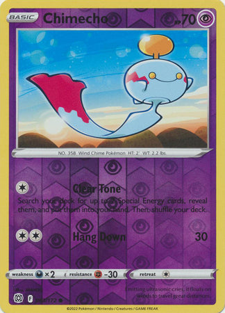 Chimecho - 63/172 - Common Reverse Holo