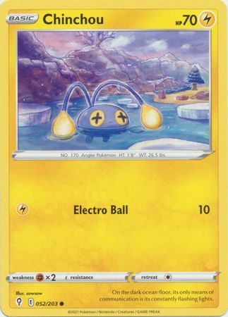 Chinchou - 52/203 - Common