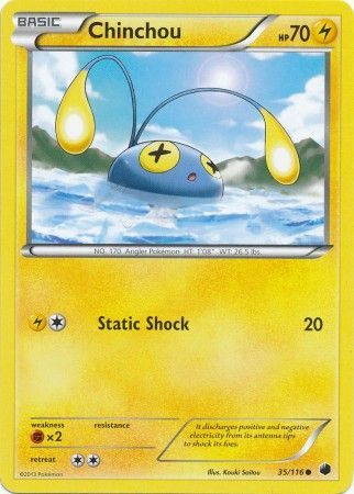 Chinchou - 35/116 - Common