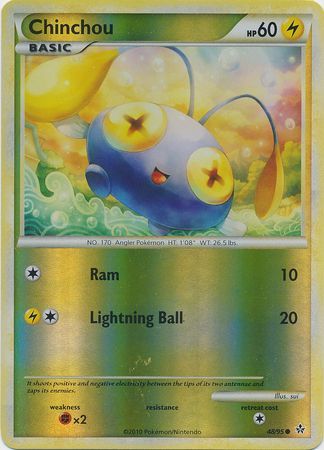 Chinchou - 48/95 - Common Reverse Holo