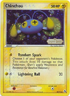 Chinchou - 50/92 - Common Reverse Holo