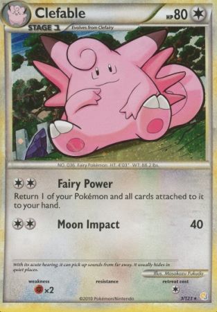 Clefable - 3/123 - Holo Rare