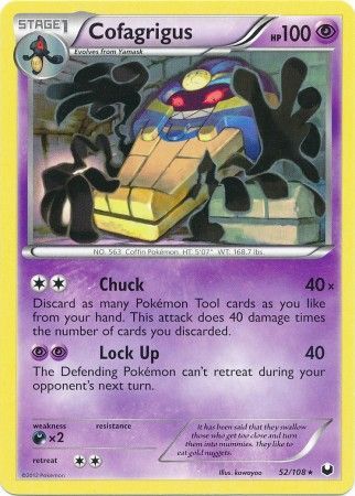 Cofagrigus - 52/108 - Rare