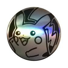 Coin - Pikachu Waving Silver - New, Unused