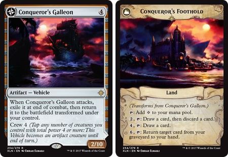 Conqueror's Galleon / Conqueror's Foothold 234/279 - Rare