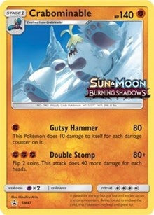 Crabominable Pre Release - SM47 - Promo