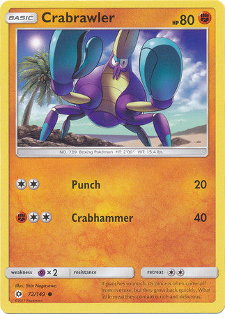 Crabrawler - 72/149 - Common