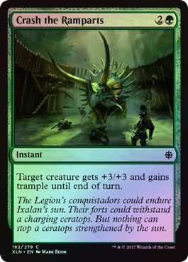 Crash the Ramparts - 182/279 - Commom FOIL