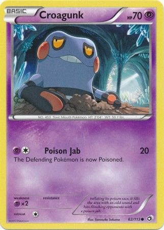 Croagunk - 62/113 - Common