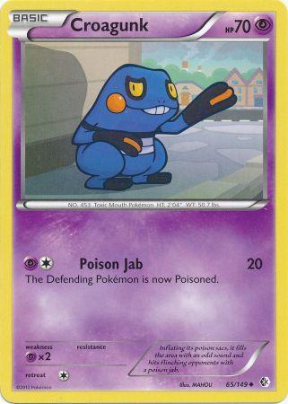 Croagunk - 65/149 - Uncommon