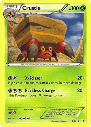 Crustle - 7/101 - Uncommon