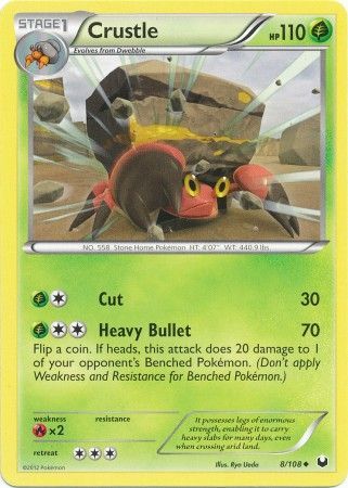 Crustle - 8/108 - Uncommon